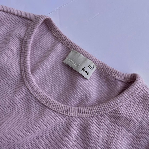 wilfred free ribbed t-shirt dress - Picture 4 of 4